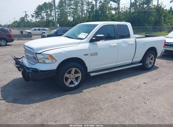 1C6RR7GT0JS244315 2018 RAM 1500 White Vista tres cuartos delantera izquierda
