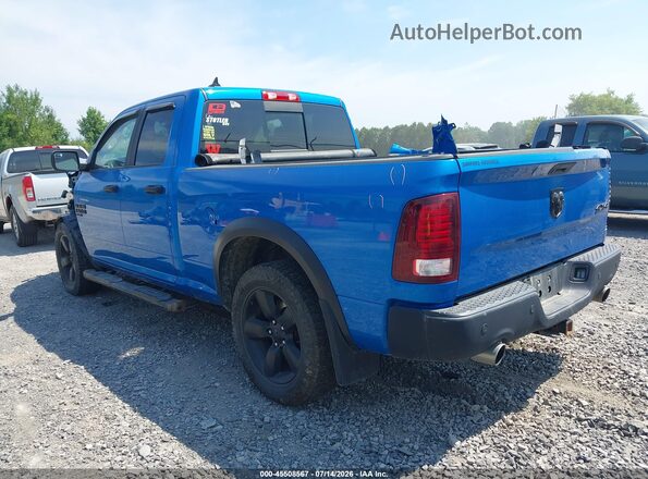1C6RR7GT0LS144301 2020 RAM 1500 CLASSIC Blue Trasero izquierdo