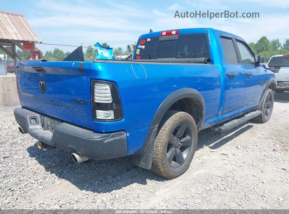 1C6RR7GT0LS144301 2020 RAM 1500 CLASSIC Blue Trasero derecho