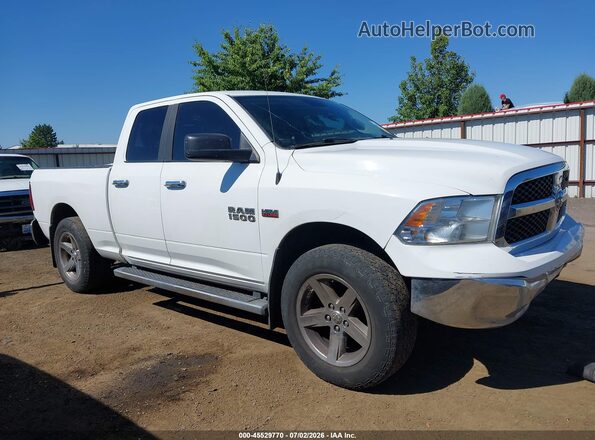 1C6RR7GT3HS813488 2017 RAM 1500 White Вид щитка приладів