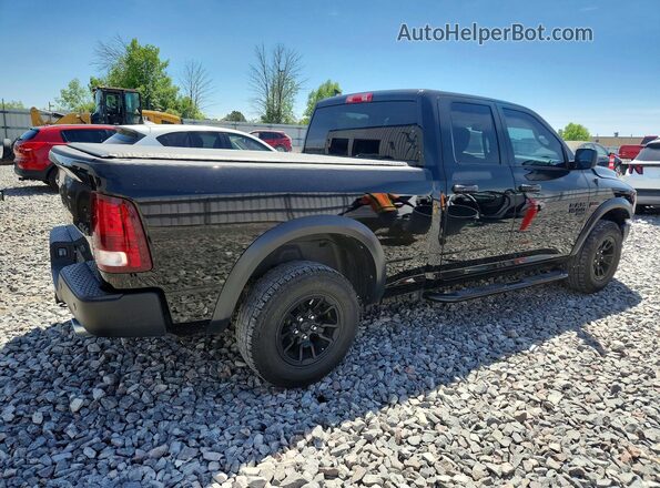 1C6RR7GT3MS568833 2021 RAM 1500 Черный Задняя правая четверть
