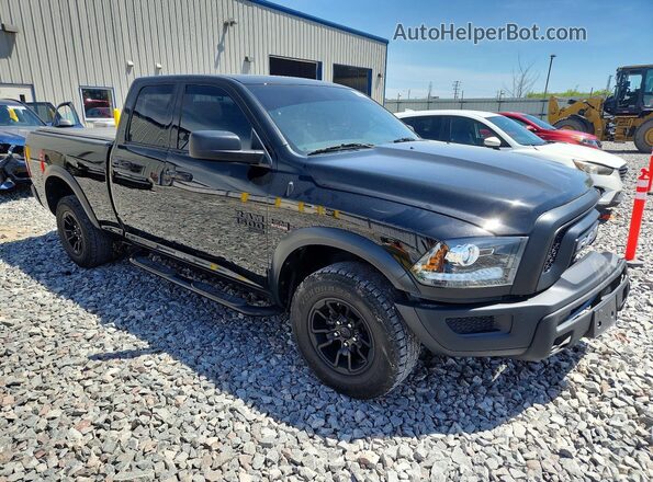 1C6RR7GT3MS568833 2021 RAM 1500 Черный Передняя правая четверть