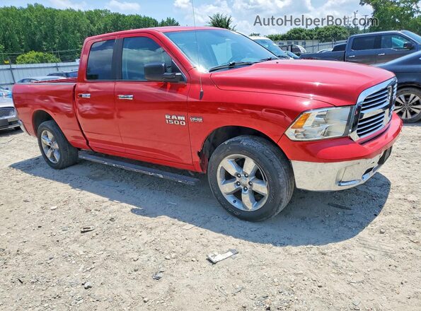 1C6RR7GT4GS165867 2016 RAM 1500 Red Передня права чверть