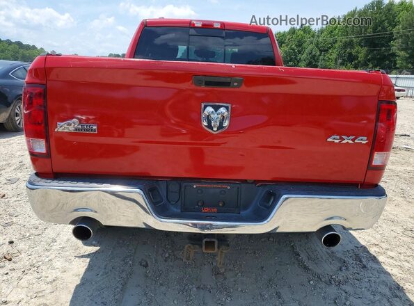 1C6RR7GT4GS165867 2016 RAM 1500 Red Вид ззаду