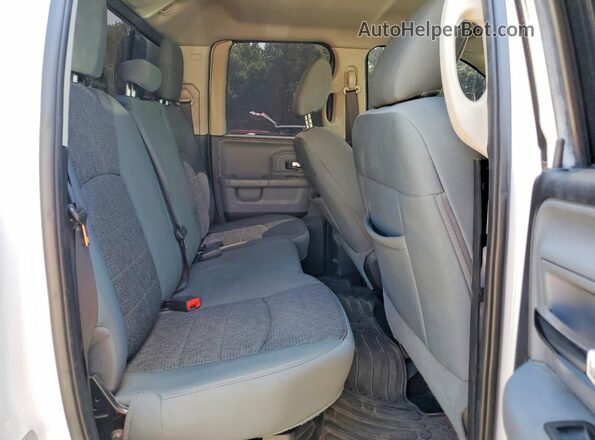1C6RR7GT6GS362779 2016 RAM 1500 White Rear seats view