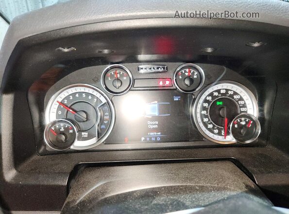 1C6RR7GT7LS104782 2020 RAM 1500 Brown Widok zestawu wskaźników
