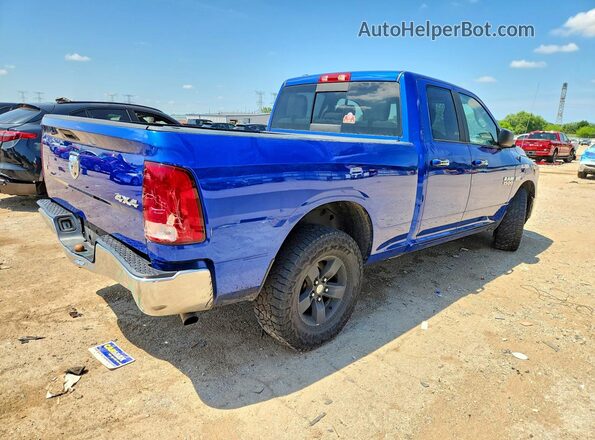 1C6RR7GT8JS141756 2018 RAM 1500 Blue Trasero derecho