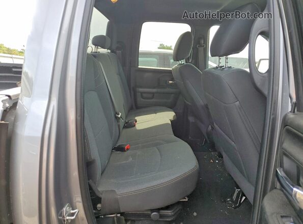1C6RR7GT8MS589550 2021 RAM 1500 Silver Rear seats view