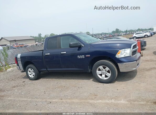 1C6RR7GT9GS244936 2016 RAM 1500 Blue Rear interior view