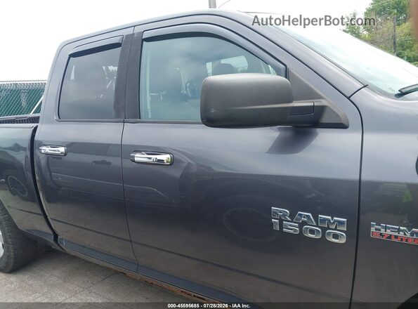 1C6RR7GT9GS313415 2016 RAM 1500 Gray Вид задньої частини салону