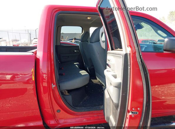 1C6RR7GT9GS387675 2016 RAM 1500 Red VIN կոդի պիտակի տեսք
