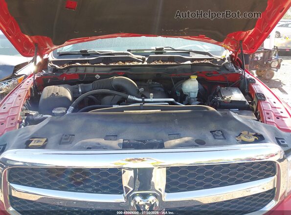 1C6RR7GT9GS387675 2016 RAM 1500 Red Հետևի տեսք