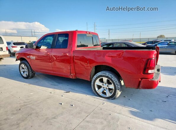 1C6RR7HT8GS342256 2016 RAM 1500 Red Հետևի ձախ