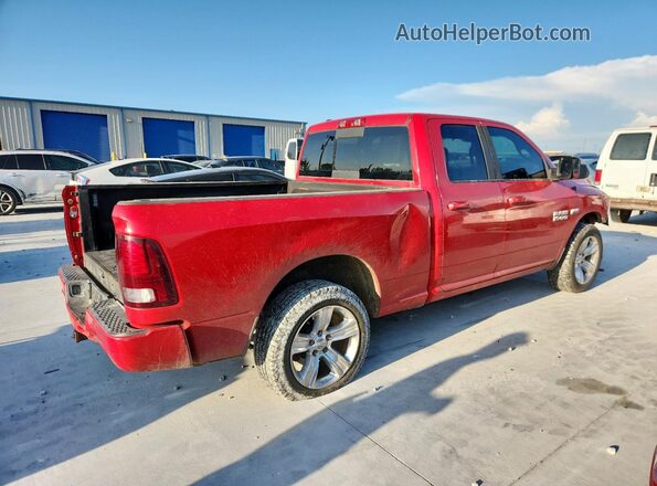 1C6RR7HT8GS342256 2016 RAM 1500 Red Հետևի աջ