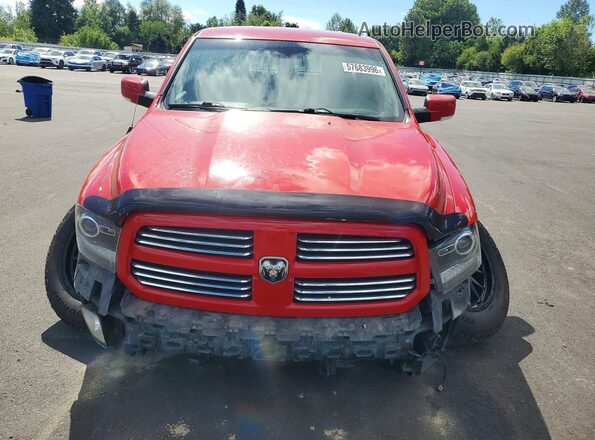 1C6RR7HT8HS818488 2017 RAM 1500 Red Вид спереду