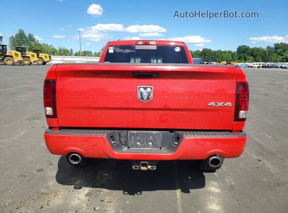 1C6RR7HT8HS818488 2017 RAM 1500 Red Вид ззаду