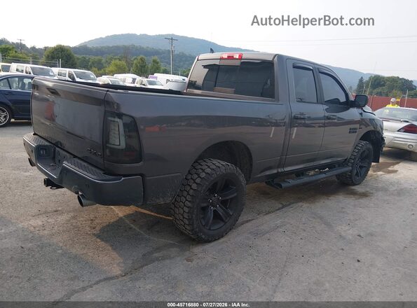 1C6RR7HT8JS175923 2018 RAM 1500 Gray Trasero derecho