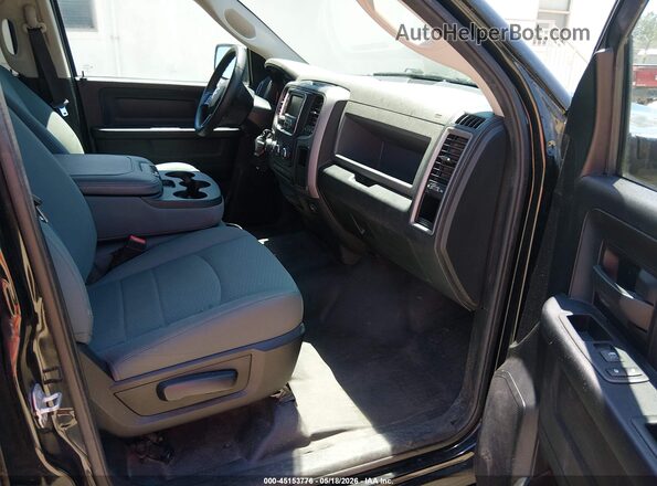 1C6RR7KG0GS339850 2016 RAM 1500 Black Вид салону спереду