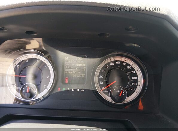 1C6RR7KG0GS339850 2016 RAM 1500 Black Вид задніх сидінь