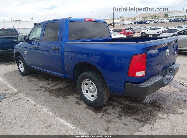 1C6RR7KG0GS341744 2016 RAM 1500 Blue Rear left