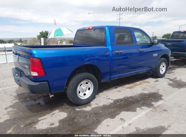 1C6RR7KG0GS341744 2016 RAM 1500 Blue Rear right