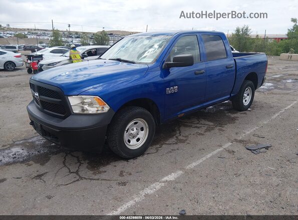 1C6RR7KG0GS341744 2016 RAM 1500 Blue Front left