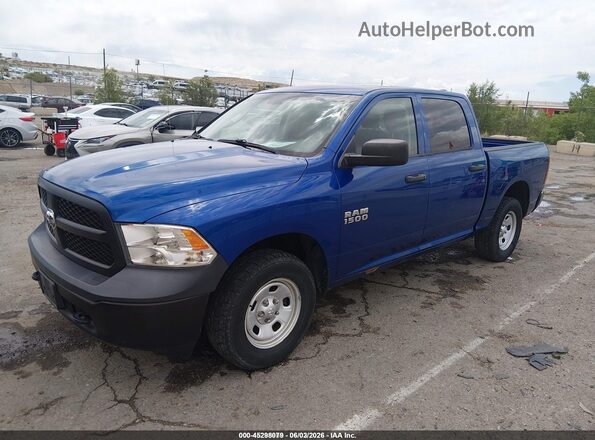 1C6RR7KG0GS341744 2016 RAM 1500 Blue Instrument cluster view