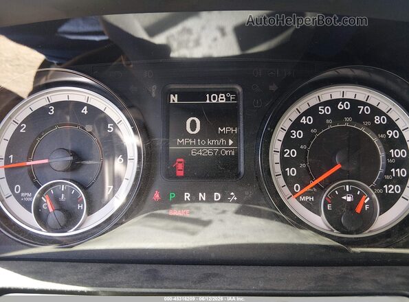 1C6RR7KG0JS286509 2018 RAM 1500 White Вид задніх сидінь