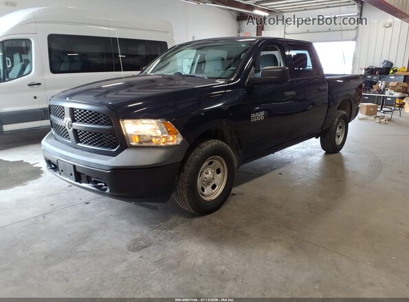 1C6RR7KG0JS306743 2018 RAM 1500 Blue Передня ліва чверть