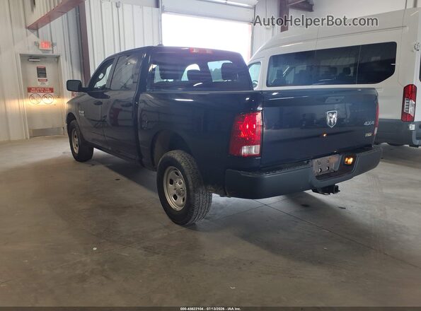 1C6RR7KG0JS306743 2018 RAM 1500 Blue Задня ліва чверть