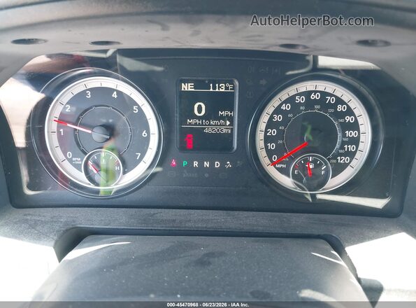 1C6RR7KG1GS341736 2016 RAM 1500 Красный Вид задних сидений