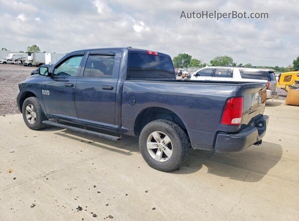 1C6RR7KG1GS414121 2016 RAM 1500 Black Հետևի ձախ