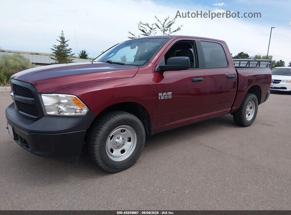 1C6RR7KG1HS787225 2017 RAM 1500 Maroon Vista tres cuartos delantera izquierda