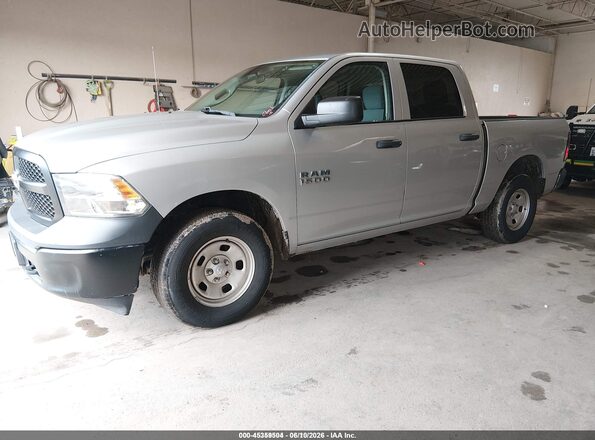 1C6RR7KG1JS106146 2018 RAM 1500 Silver Przód lewy