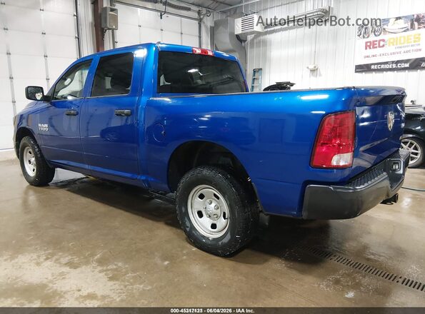 1C6RR7KG1JS300482 2018 RAM 1500 Синий Задняя левая четверть