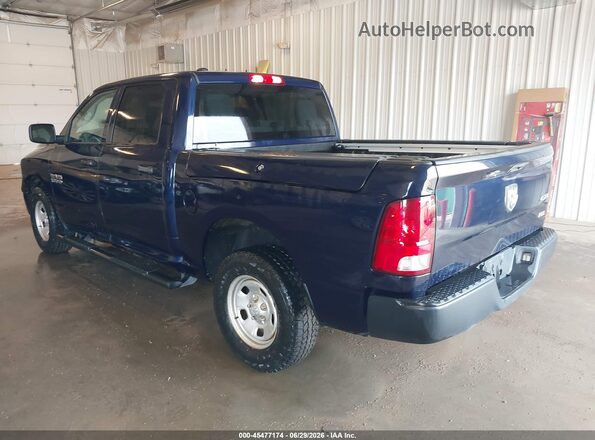 1C6RR7KG1JS300546 2018 RAM 1500 Blue Trasero izquierdo