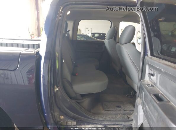 1C6RR7KG1JS300546 2018 RAM 1500 Blue Vista de la etiqueta del VIN