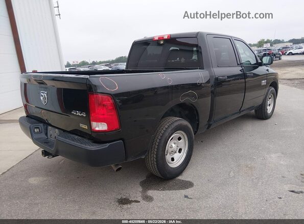 1C6RR7KG1JS306735 2018 RAM 1500 Black Задня права чверть