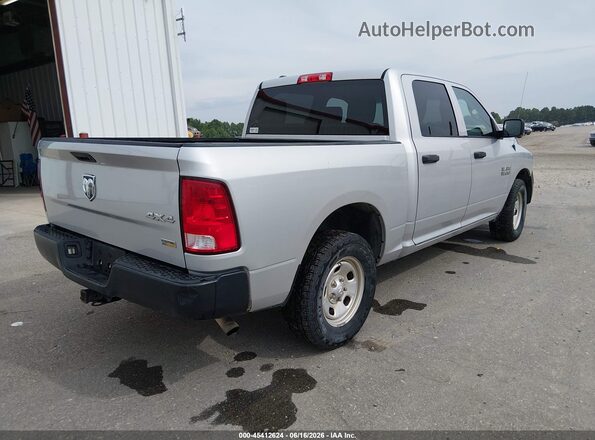 1C6RR7KG1JS306749 2018 RAM 1500 Silver Rear right