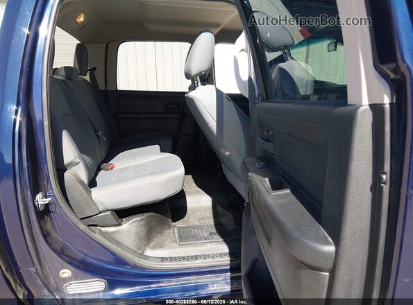 1C6RR7KG1JS318982 2018 RAM 1500 Blue VIN sticker view
