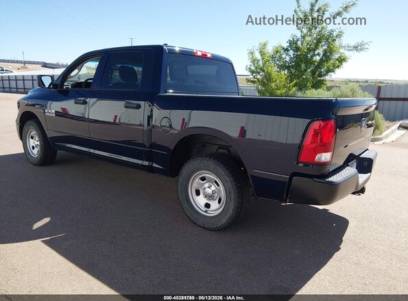 1C6RR7KG1JS318982 2018 RAM 1500 Blue Rear left