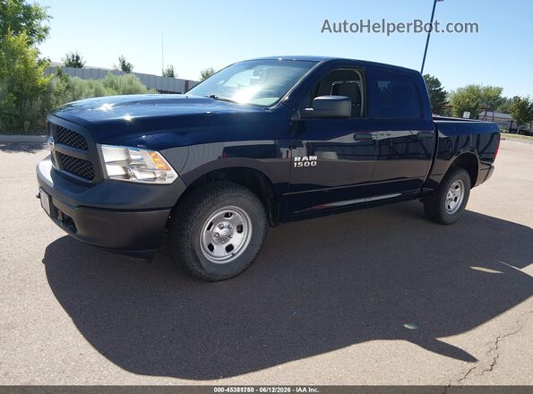 1C6RR7KG1JS318982 2018 RAM 1500 Blue Front left