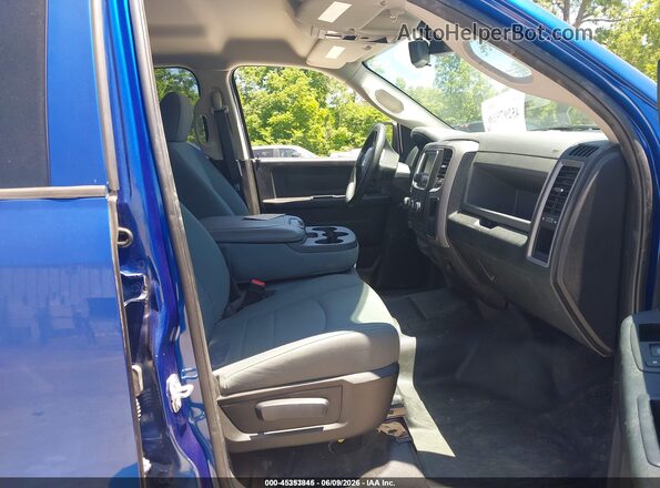 1C6RR7KG2GS362594 2016 RAM 1500 Blue Front interior view