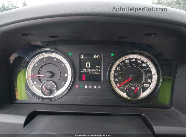 1C6RR7KG2GS390556 2016 RAM 1500 Gray Vista de los asientos traseros