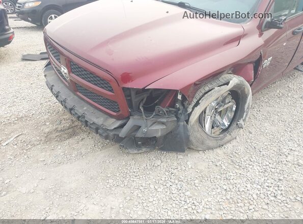 1C6RR7KG2GS409753 2016 RAM 1500 Maroon Front view