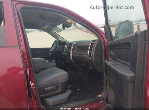 1C6RR7KG2GS409753 2016 RAM 1500 Maroon Front interior view