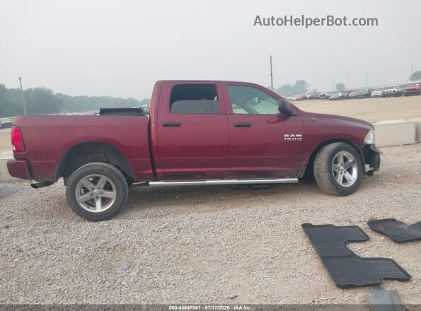 1C6RR7KG2GS409753 2016 RAM 1500 Maroon 360 interior view