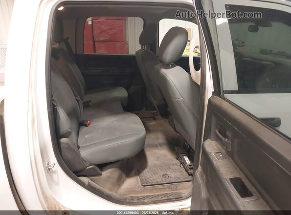 1C6RR7KG2HS598051 2017 RAM 1500 White VIN კოდის სტიკერის ხედი