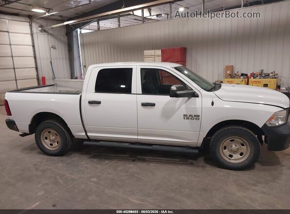 1C6RR7KG2HS598051 2017 RAM 1500 White უკანა სალონის ხედი