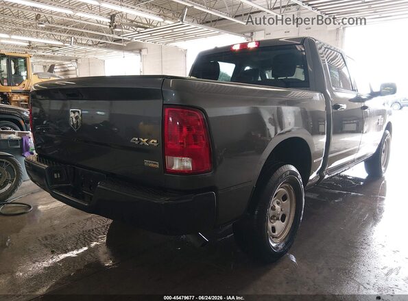 1C6RR7KG2JS177856 2018 RAM 1500 Gray Задня права чверть